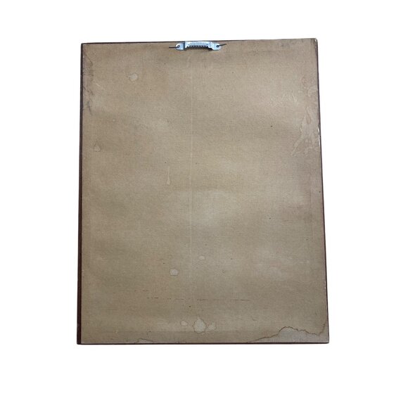 Vintage William J. Whiteside Birds on Dogwood Framed Art 1960's Print Gold Foil - Picture 15 of 15